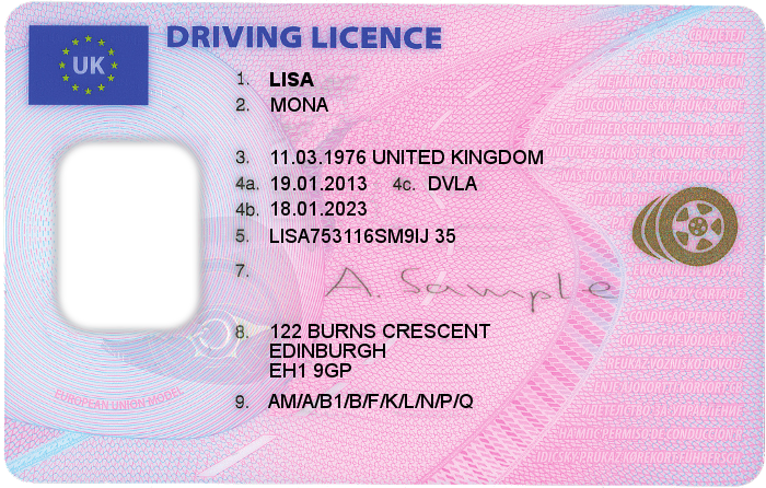 Uk Driving Licence Template Free Download FREE PRINTABLE TEMPLATES